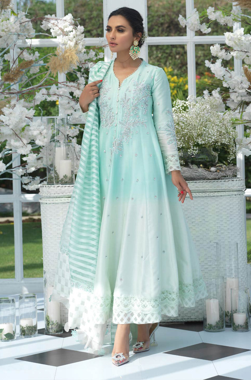 Raw Silk, Silk Organza-Full Set