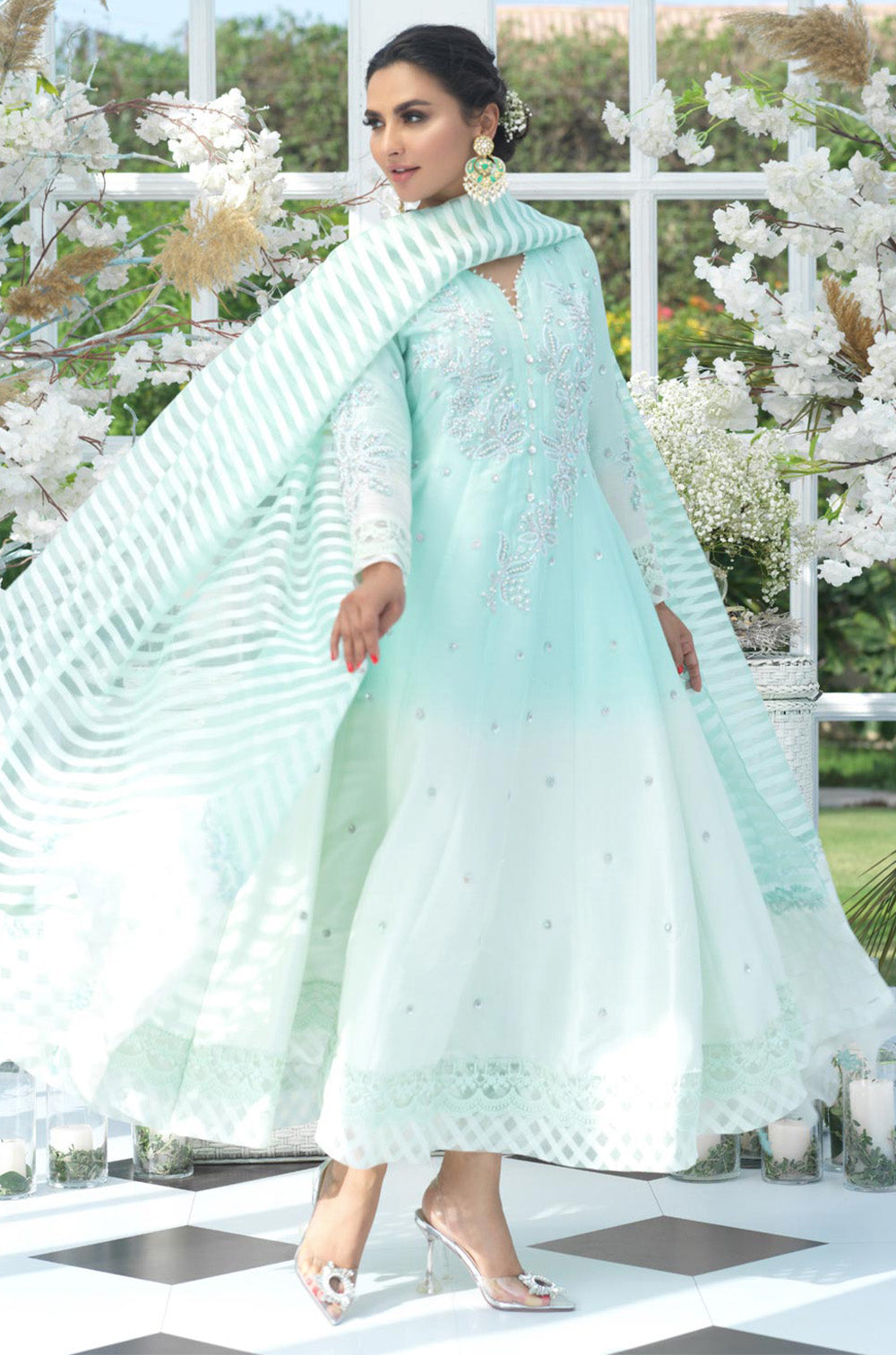 Raw Silk, Silk Organza-Full Set