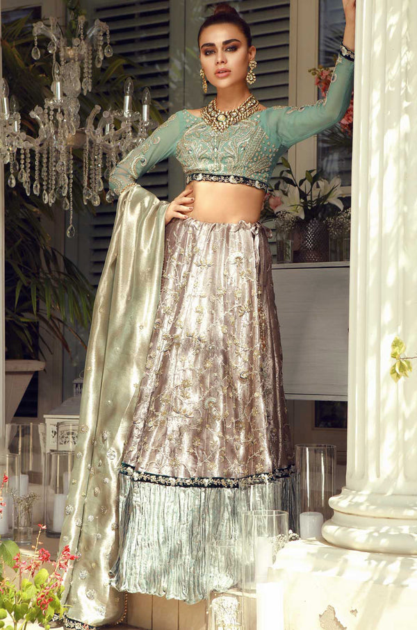 Tissue Lam’e-Choli & Lehnga