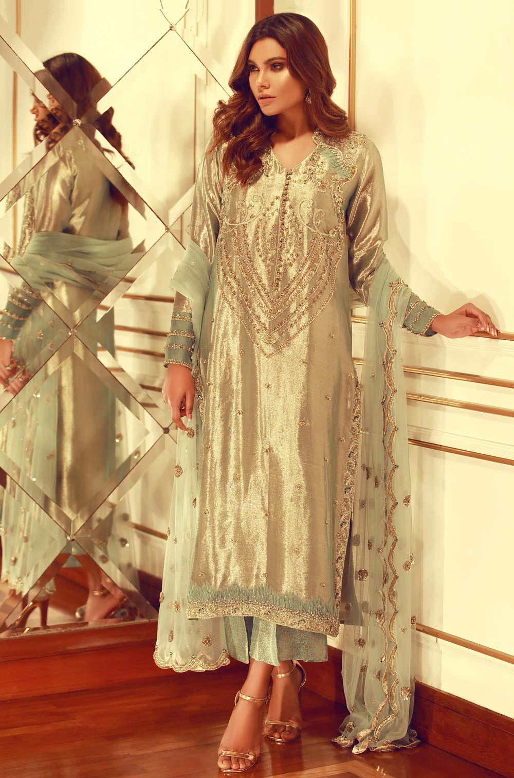 Lame Tissue, Pure Cotton Silk-Full Set