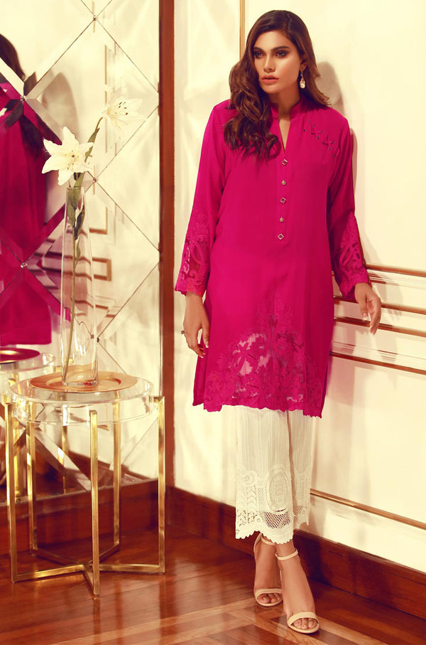 Pure Crepe Silk-Shirt